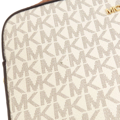 Michael Kors MK Signature Logo Hardware Shoulder Bag PVC Ladies [Used]