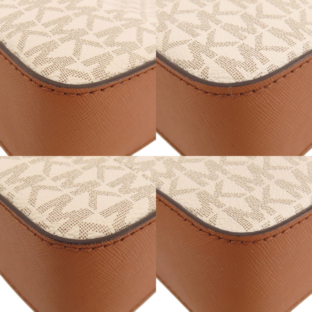 Michael Kors MK Signature Logo Hardware Shoulder Bag PVC Ladies [Used]