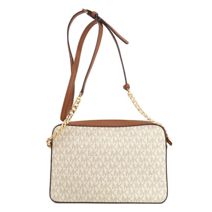 Michael Kors MK Signature Logo Hardware Shoulder Bag PVC Ladies [Used]