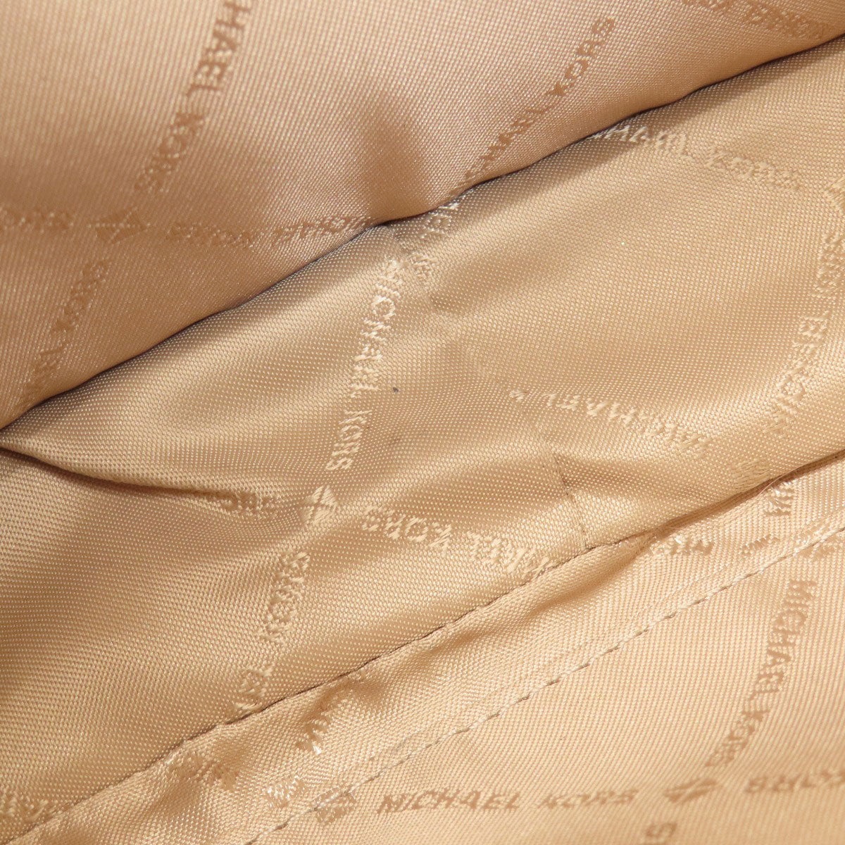 Michael Kors MK Signature Logo Hardware Shoulder Bag PVC Ladies [Used]