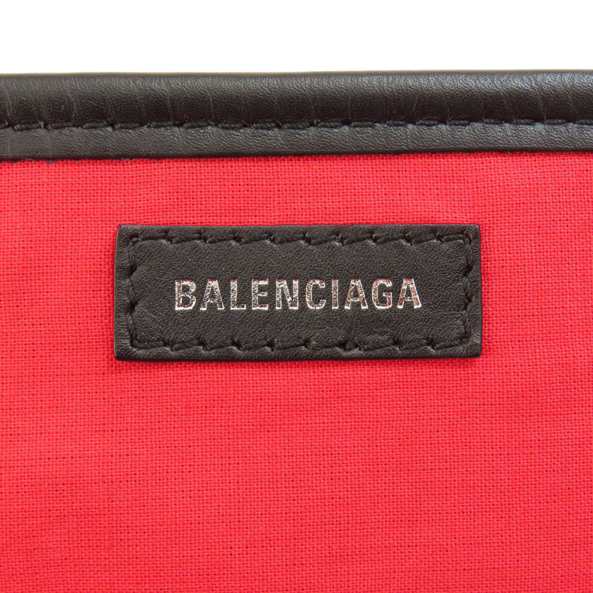 BALENCIAGA  339933 Tote Bag NAVY CABAS S wool Ladies