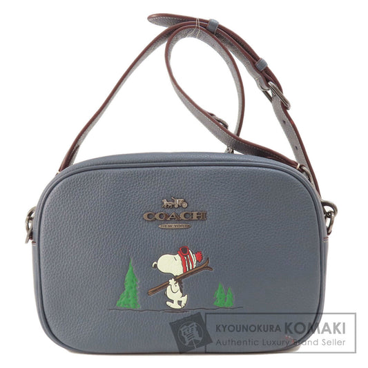 COACH  CF305 Shoulder Bag Snoopy collaboration Leather Ladies