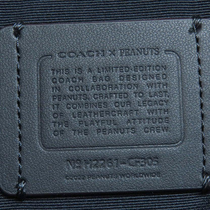 COACH CF305 Snoopy collaboration Shoulder Bag Leather Ladies [Used]