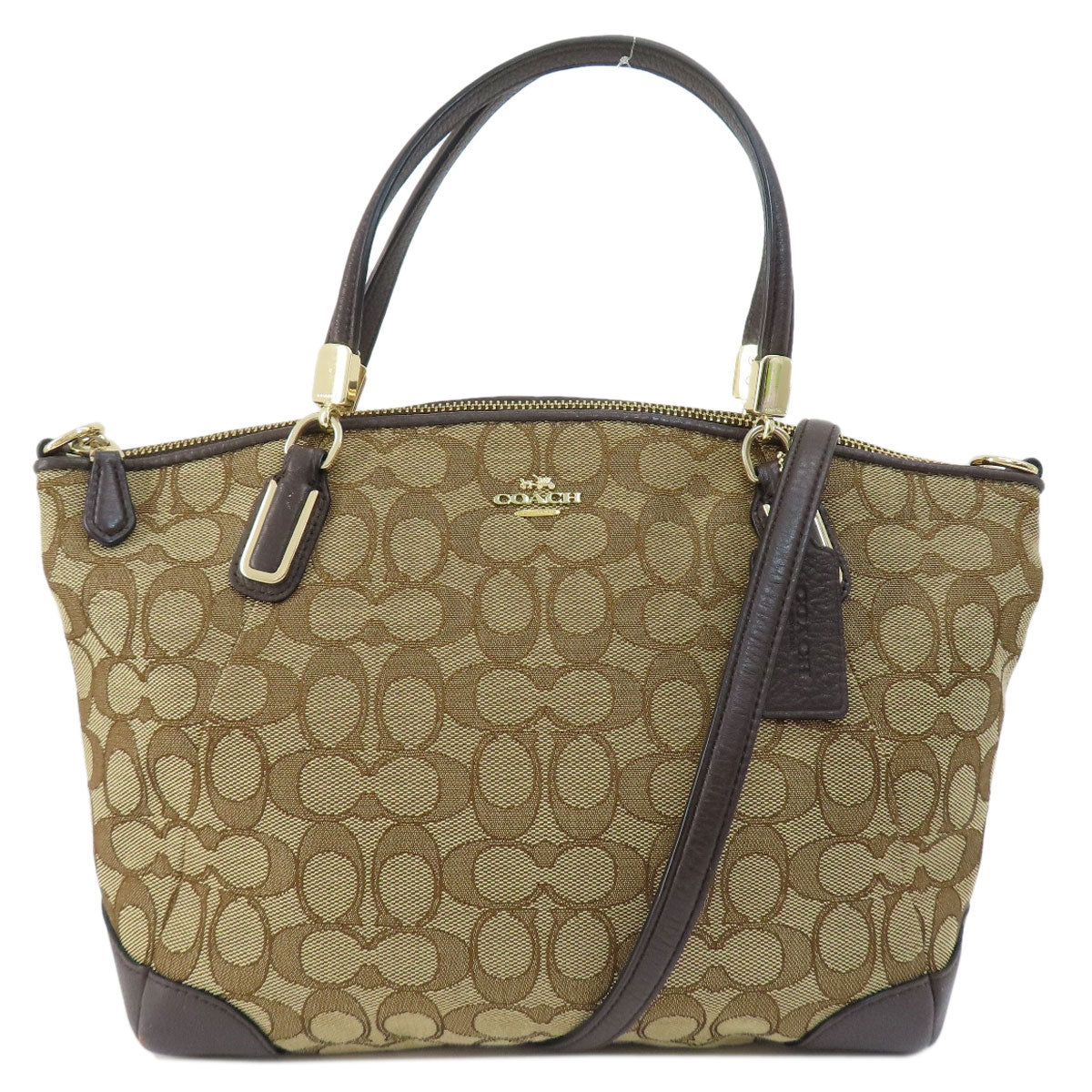 COACH  F36181 Handbag Signature 2WAY Canvas Ladies