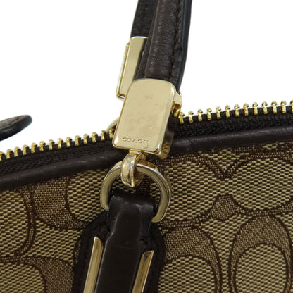 COACH  F36181 Handbag Signature 2WAY Canvas Ladies