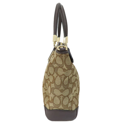 COACH  F36181 Handbag Signature 2WAY Canvas Ladies