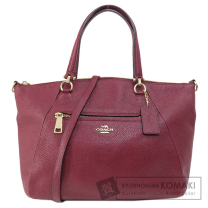 COACH  34340 Handbag 2WAY Leather Ladies