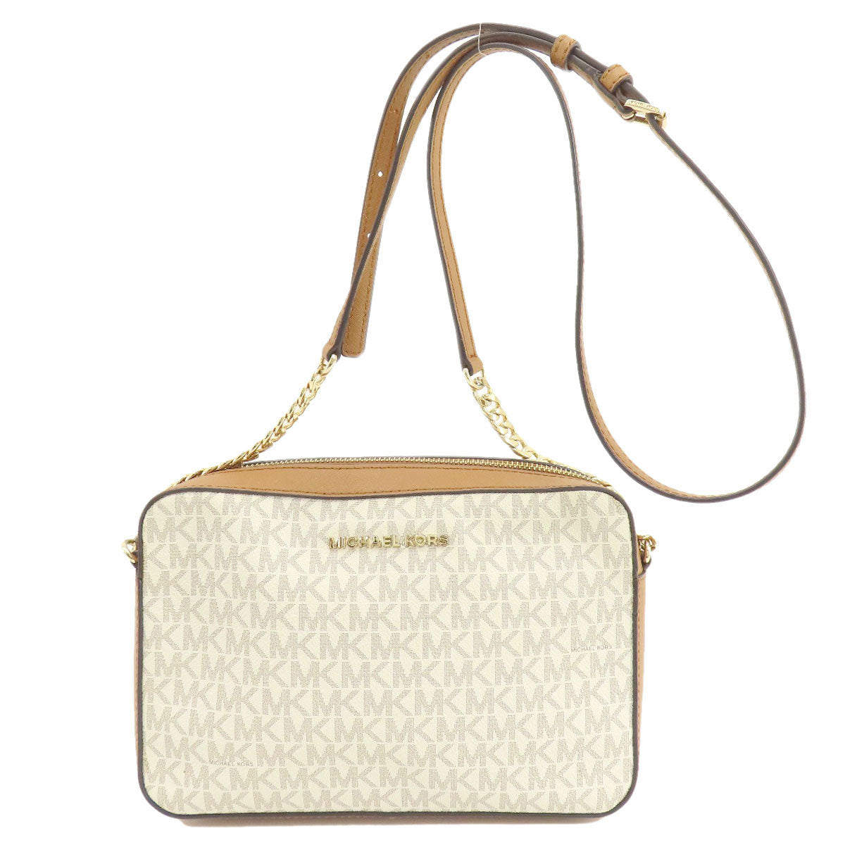 Michael Kors MK signature Shoulder Bag PVC Ladies [Used]