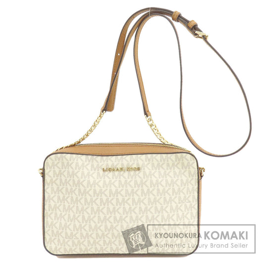 Michael Kors MK signature Shoulder Bag PVC Ladies [Used]