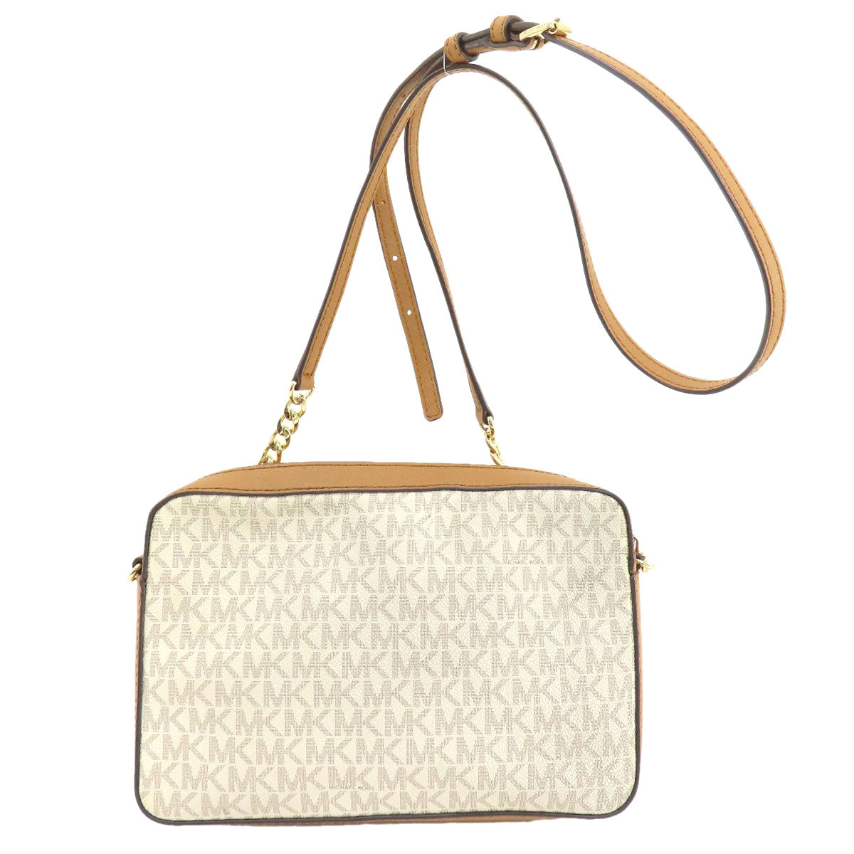 Michael Kors MK signature Shoulder Bag PVC Ladies [Used]