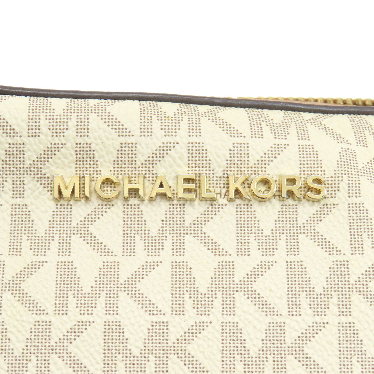 Michael Kors MK signature Shoulder Bag PVC Ladies [Used]