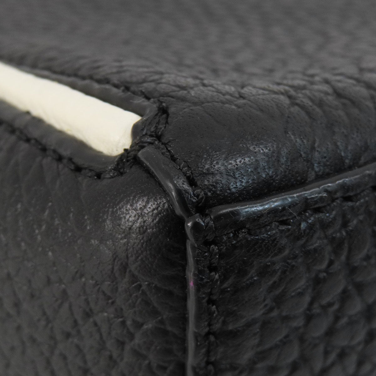 kate spade logo Shoulder Bag Leather Ladies [Used]