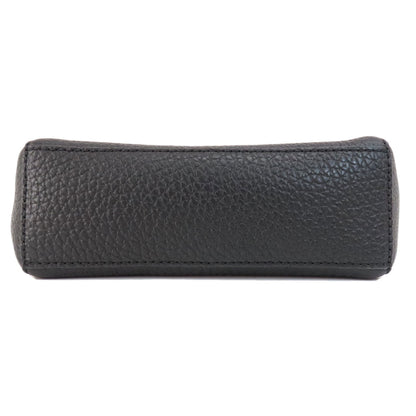 kate spade logo Shoulder Bag Leather Ladies [Used]