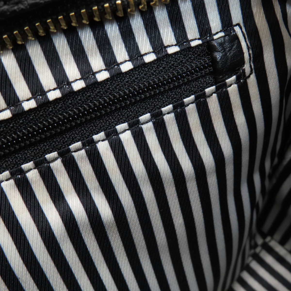 kate spade logo Shoulder Bag Leather Ladies [Used]