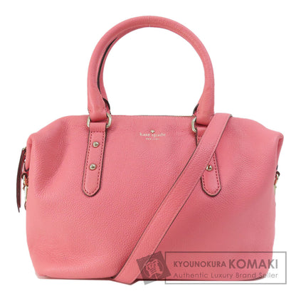 kate spade Logo 2WAY Handbag Leather Ladies [Used]