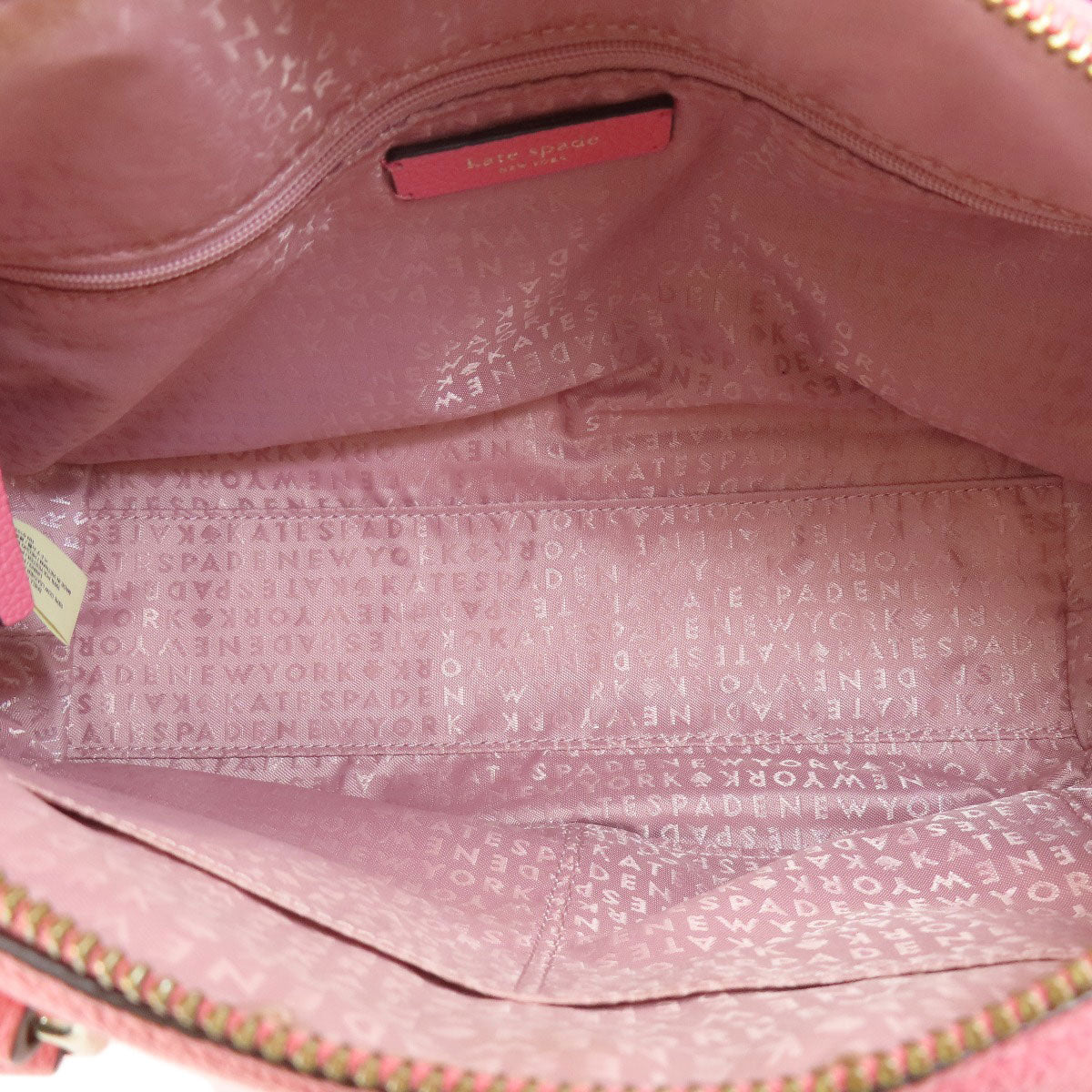 kate spade Logo 2WAY Handbag Leather Ladies [Used]