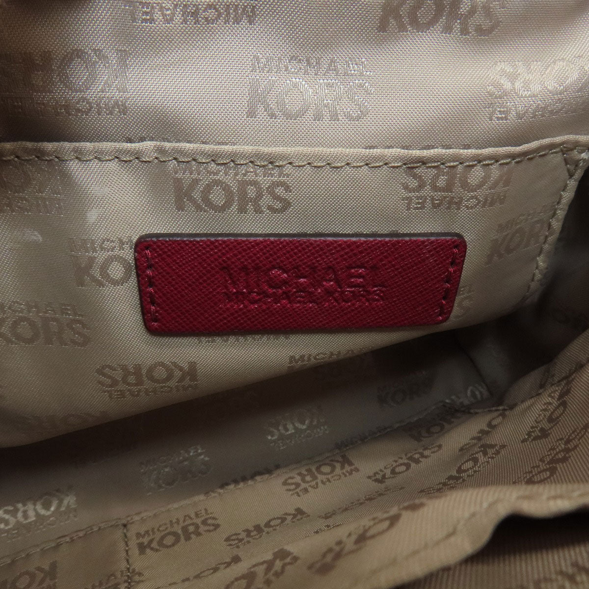 Michael Kors   Handbag MK Signature 2WAY Leather Coated CanvasLadies