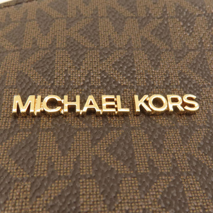 Michael Kors   Backpack Â· Daypack MK signature Leather Coated CanvasLadies