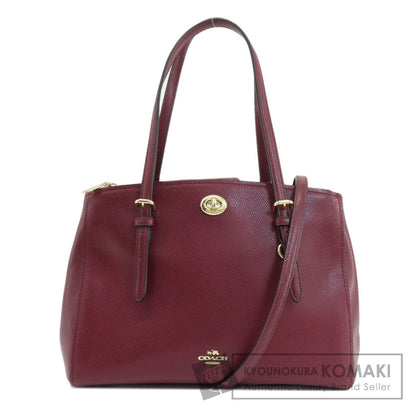 COACH  37782 Tote Bag 2WAY Leather Ladies