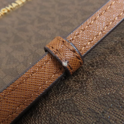 Michael Kors MK signature Shoulder Bag Leather Coated CanvasLadies [Used]