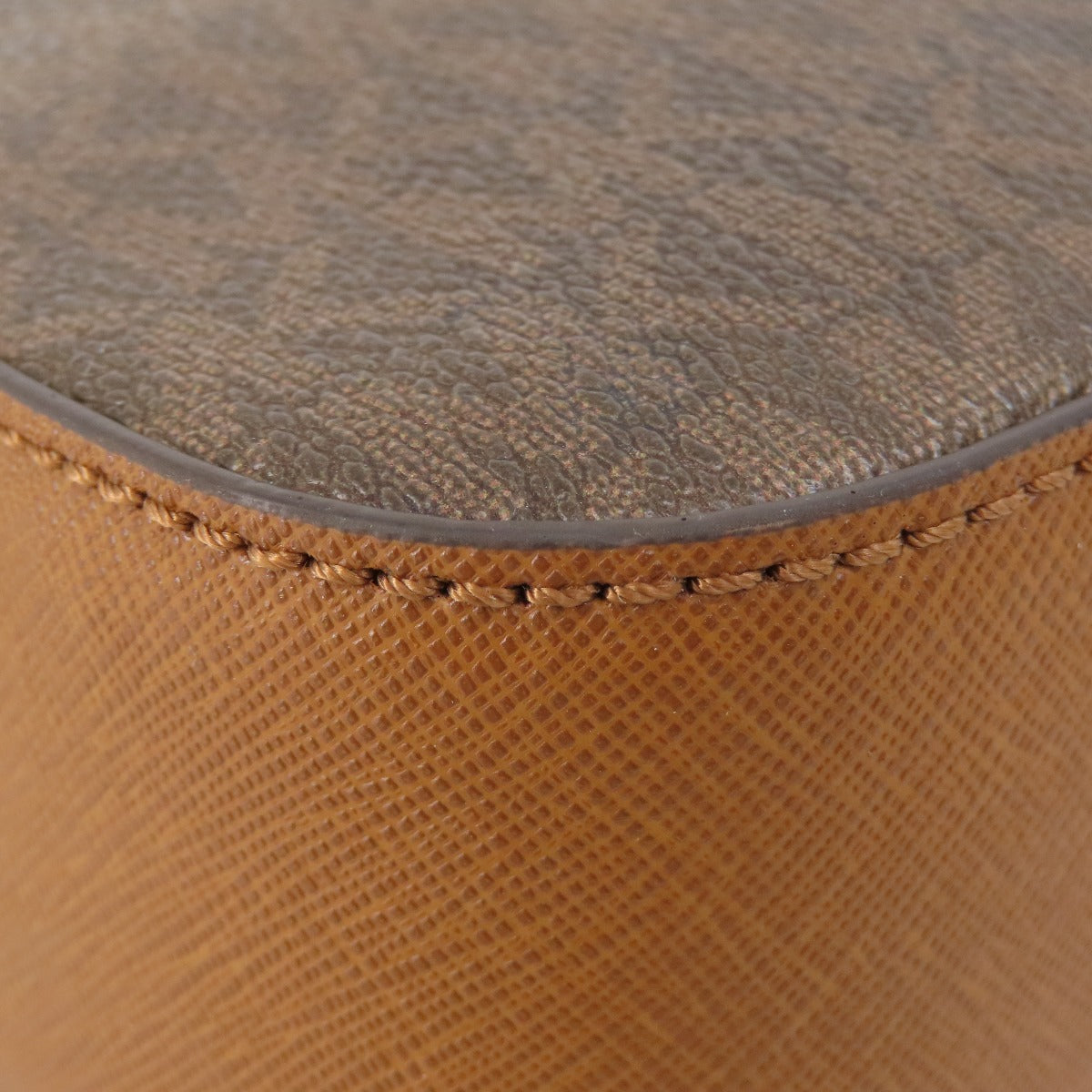 Michael Kors MK signature Shoulder Bag Leather Coated CanvasLadies [Used]