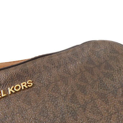 Michael Kors MK signature Shoulder Bag Leather Coated CanvasLadies [Used]