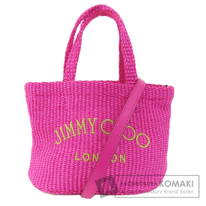 Jimmy Choo   Handbag Woven 2WAY Raffia Ladies