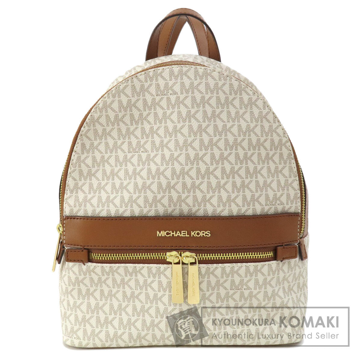 Michael Kors   Backpack Â· Daypack MK signature Leather Coated CanvasLadies