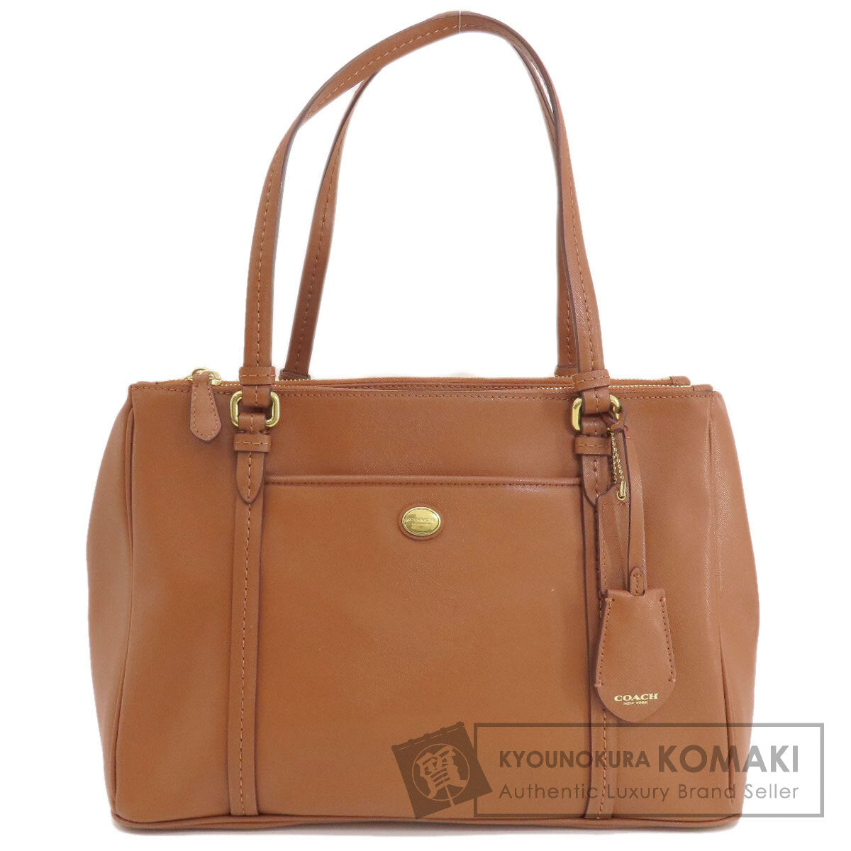 COACH  F25669 Handbag logo Leather Ladies