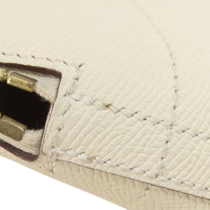 HERMES   Handbag Bolide27 White GoldHardware Epsom Ladies