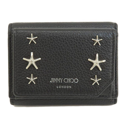 Jimmy Choo Star motif Card Case Leather Ladies [Used]