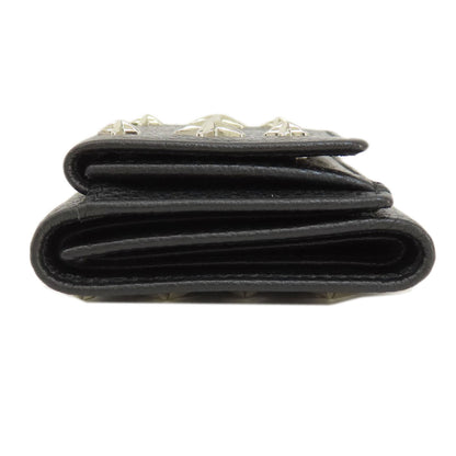 Jimmy Choo Star motif Card Case Leather Ladies [Used]