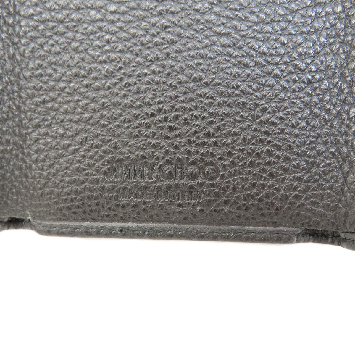 Jimmy Choo Star motif Card Case Leather Ladies [Used]