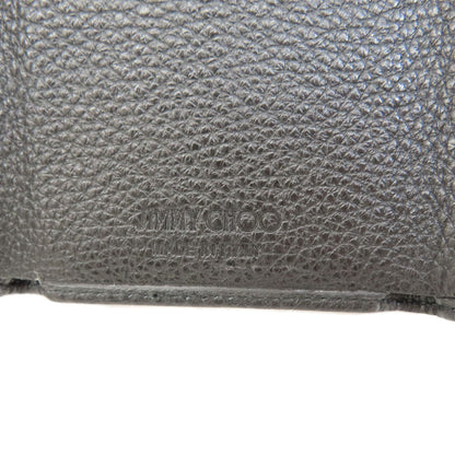 Jimmy Choo Star motif Card Case Leather Ladies [Used]