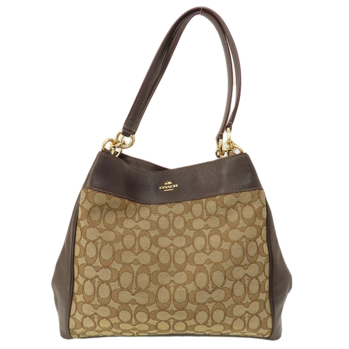 COACH  F57612 Tote Bag Signature Canvas Ladies