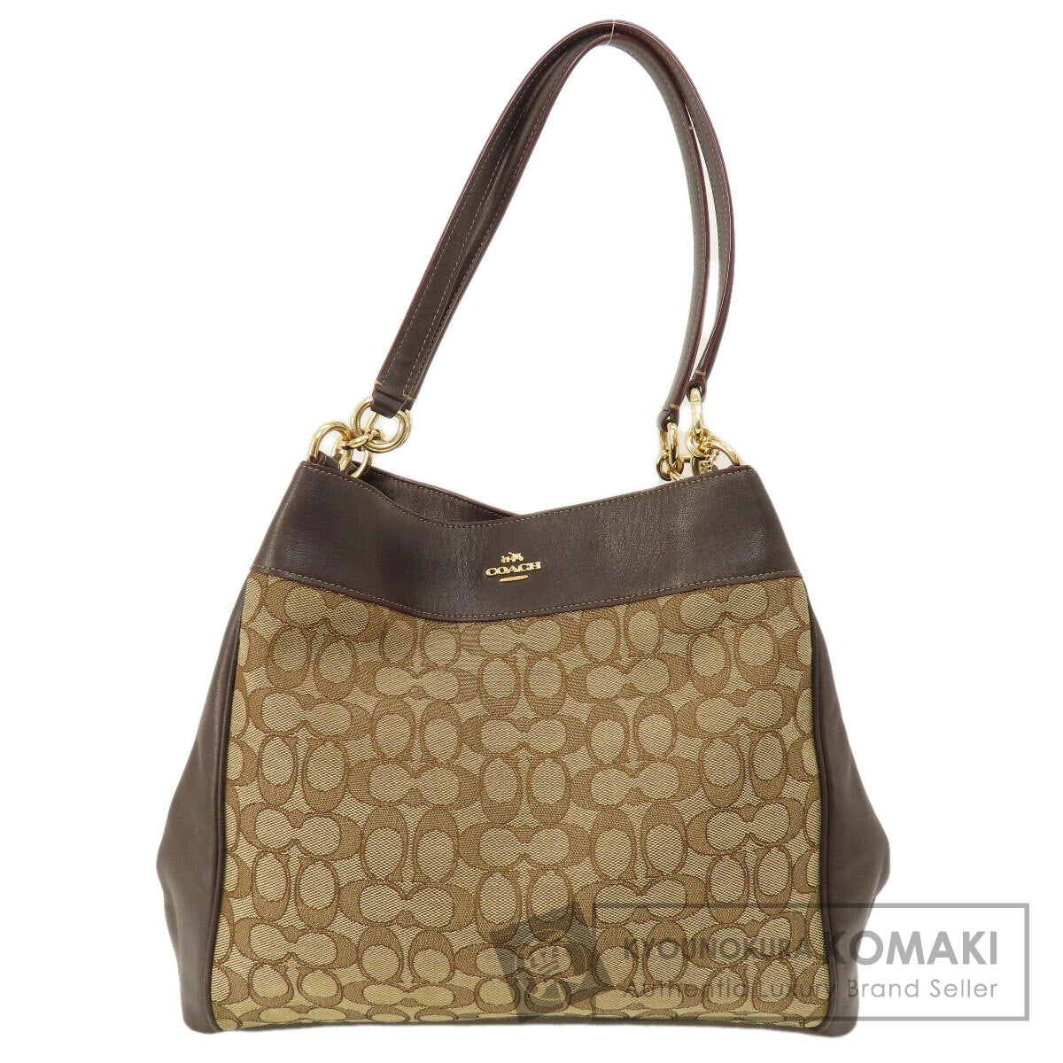 COACH  F57612 Tote Bag Signature Canvas Ladies