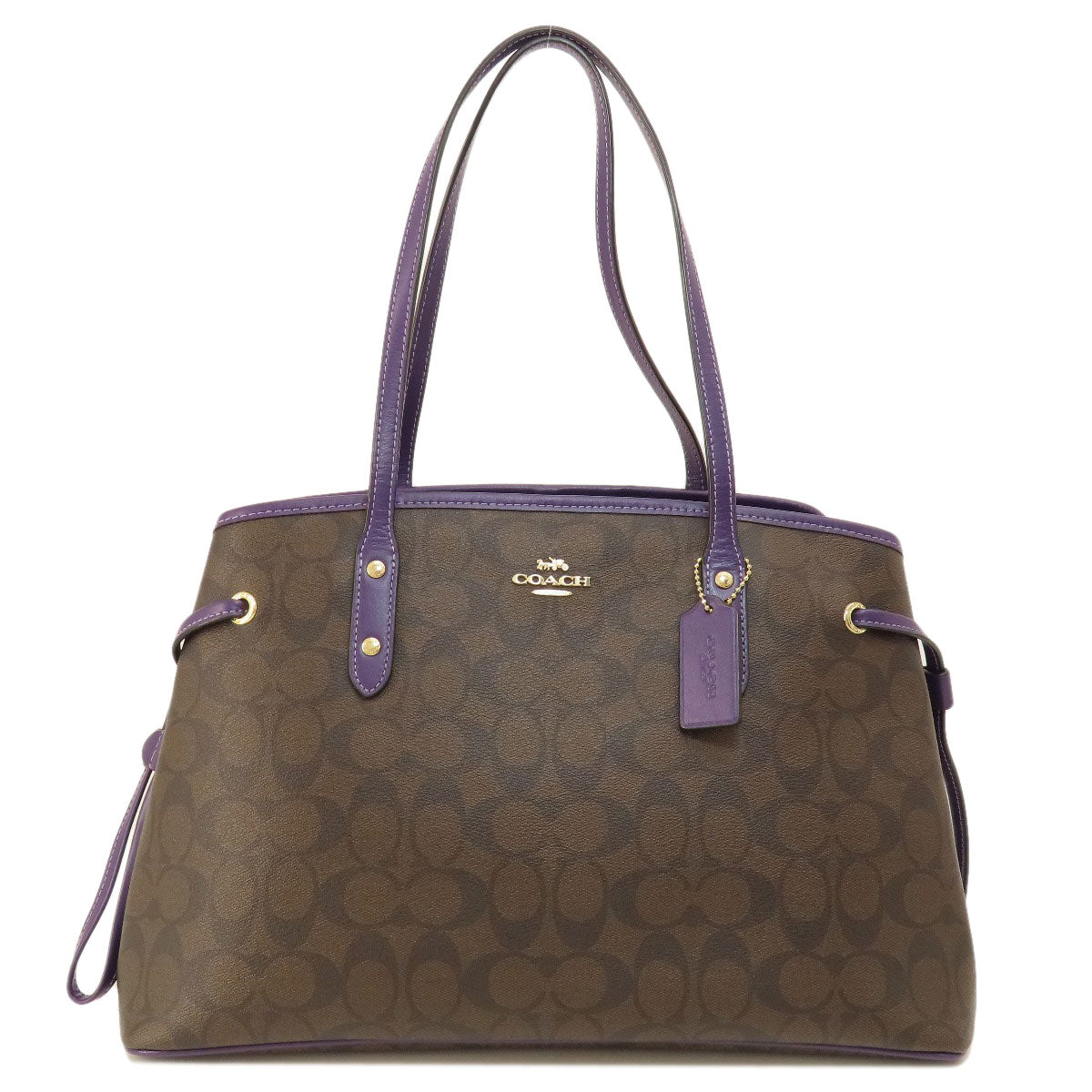 COACH  F57842 Tote Bag Signature PVC Ladies