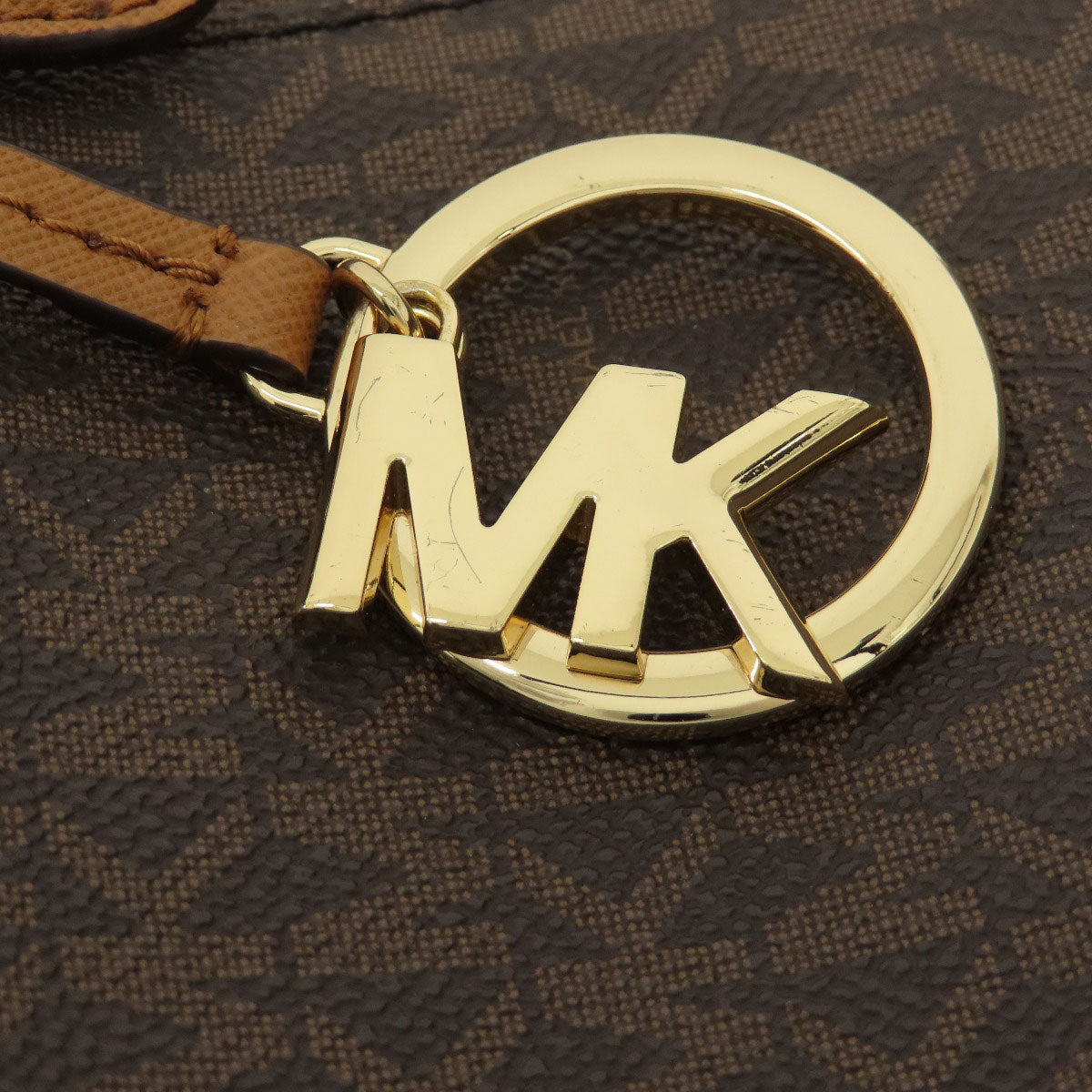 Michael Kors MK signature Tote Bag PVC Ladies [Used]