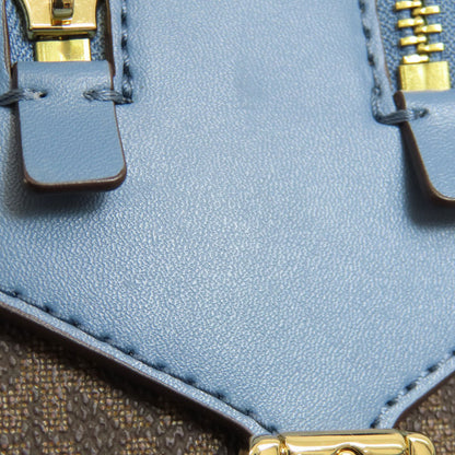 マイケルコース MKシグネチャー リュック・デイパック レザー/コーテッドキャンバス レディース 【中古】【Michael Kors】