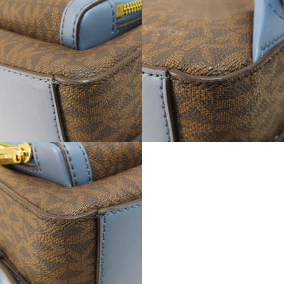 マイケルコース MKシグネチャー リュック・デイパック レザー/コーテッドキャンバス レディース 【中古】【Michael Kors】