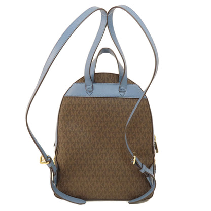 マイケルコース MKシグネチャー リュック・デイパック レザー/コーテッドキャンバス レディース 【中古】【Michael Kors】