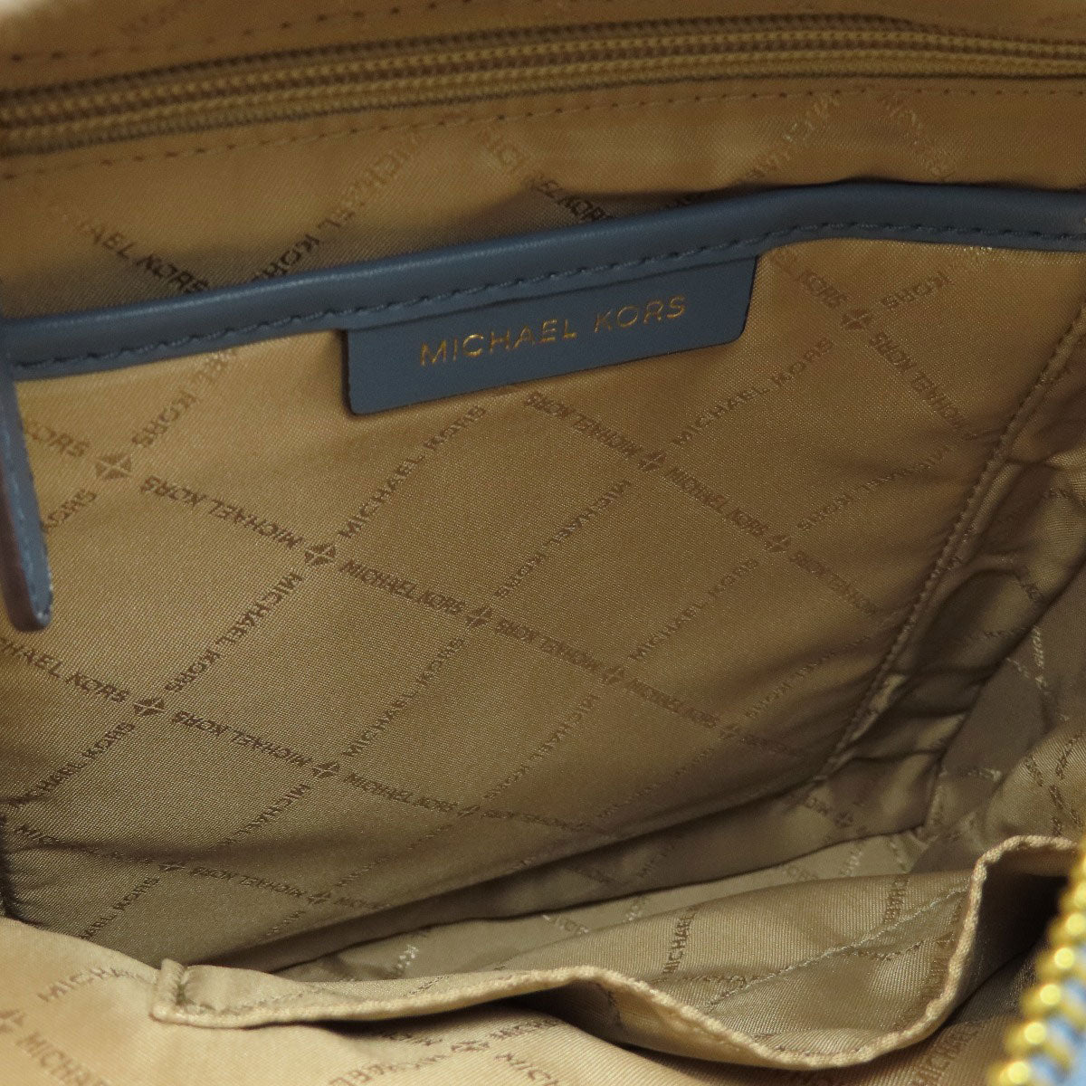 マイケルコース MKシグネチャー リュック・デイパック レザー/コーテッドキャンバス レディース 【中古】【Michael Kors】