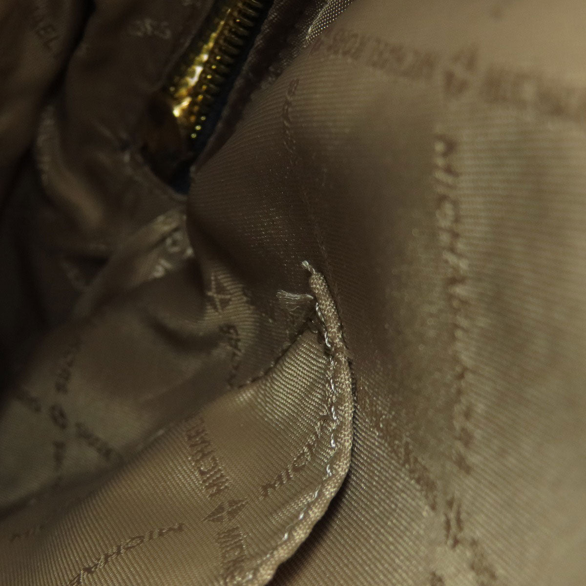 Michael Kors MK signature Backpack Â· Daypack Leather Coated CanvasLadies [Used]