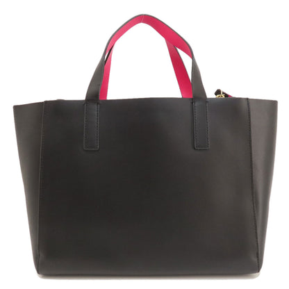 kate spade Logo Hardware 2WAY Tote Bag Leather Ladies [Used]