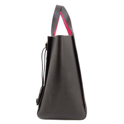 kate spade Logo Hardware 2WAY Tote Bag Leather Ladies [Used]