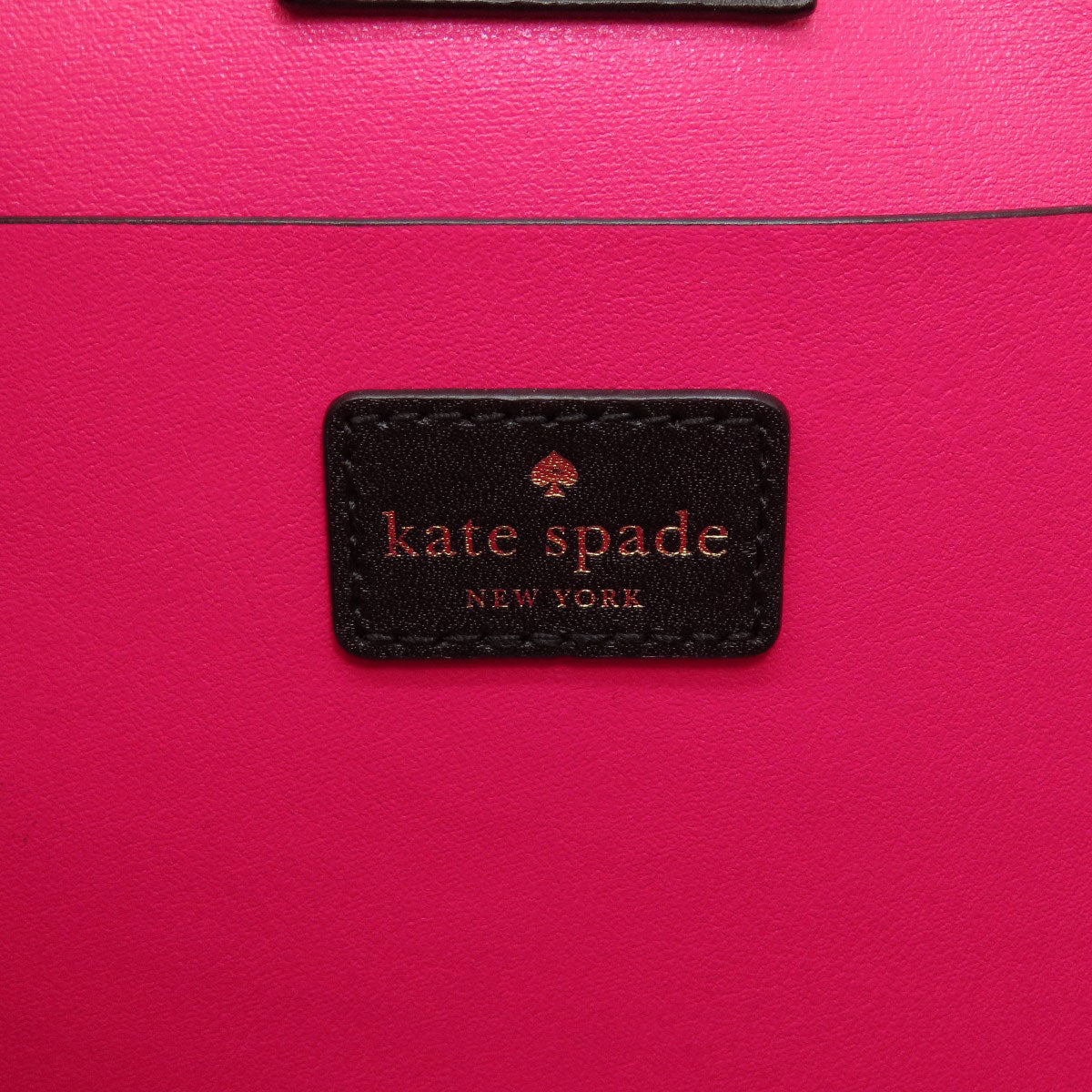 kate spade Logo Hardware 2WAY Tote Bag Leather Ladies [Used]