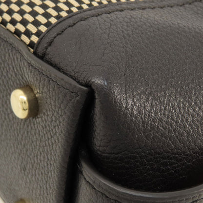 COACH 28895 Logo Hardware Tote Bag Leather CanvasLadies [Used]