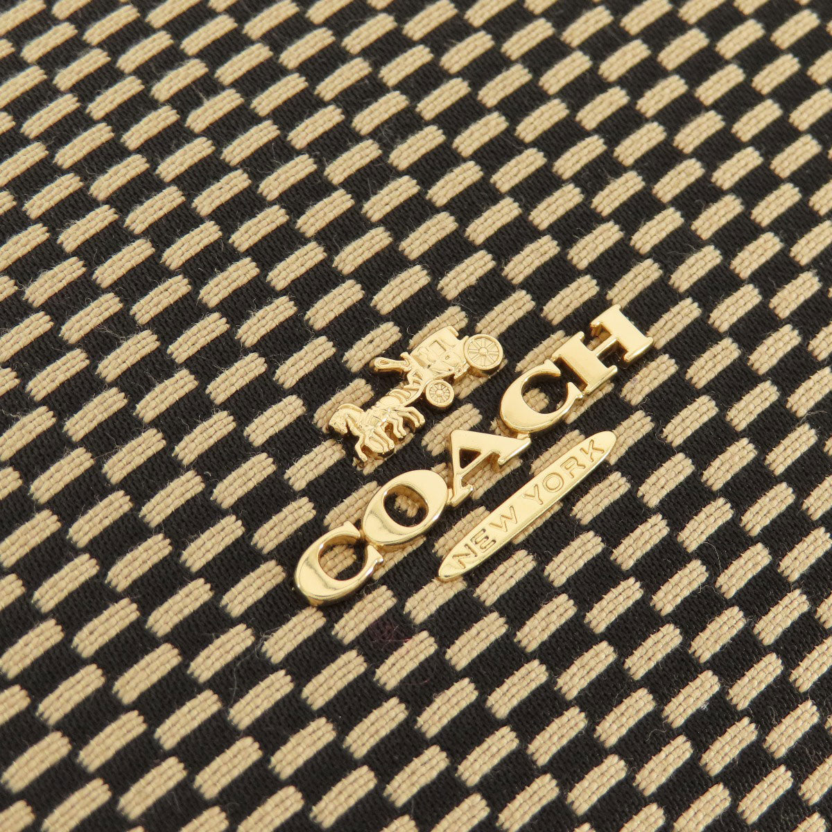 COACH 28895 Logo Hardware Tote Bag Leather CanvasLadies [Used]