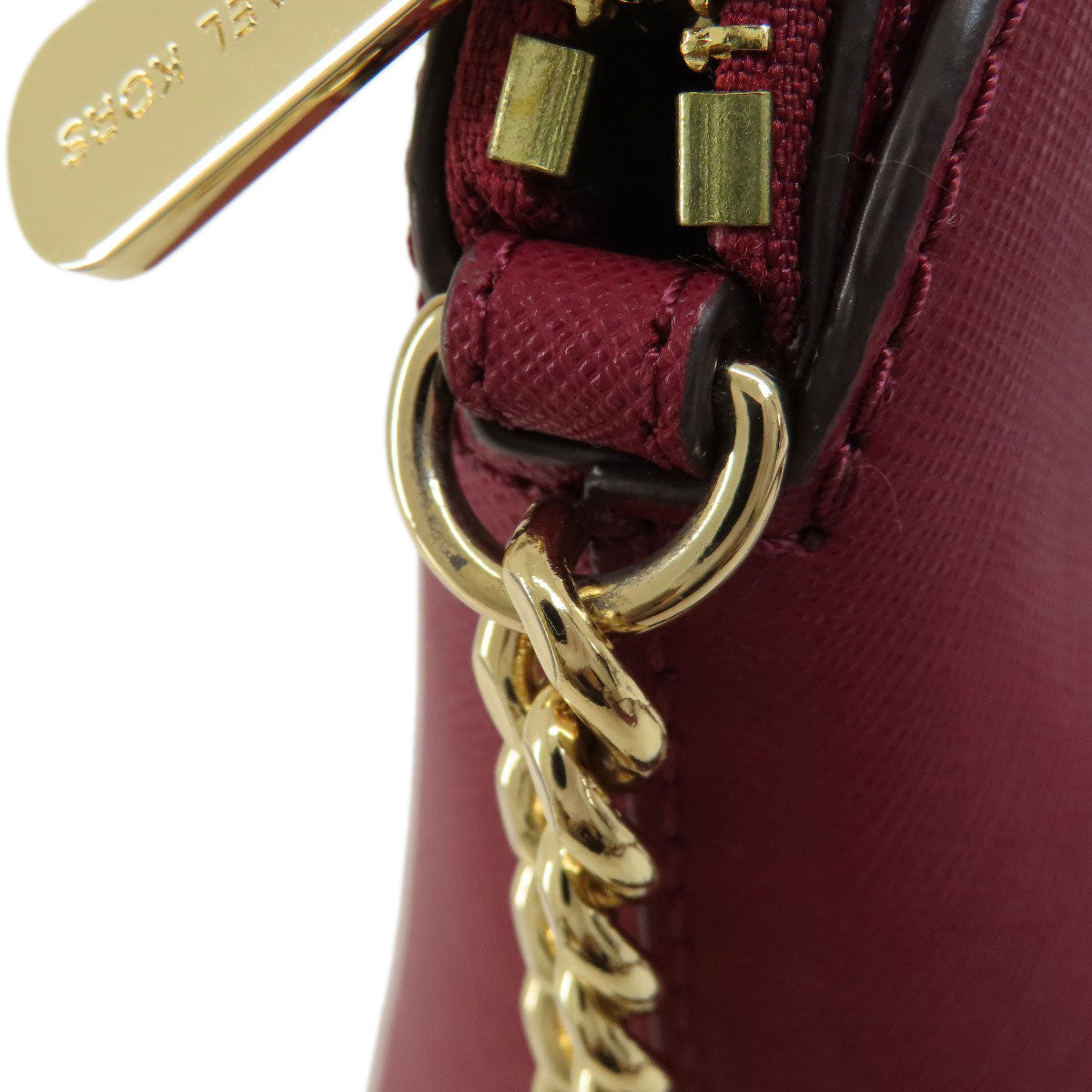 Michael Kors logo Shoulder Bag Leather Ladies [Used]