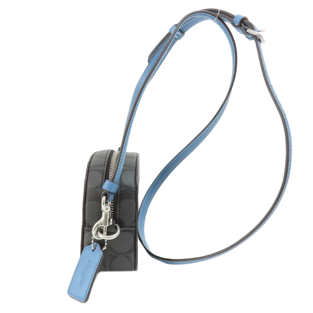 COACH CN703 Mini Serena Satchel Signature Shoulder Bag PVC Ladies [Used]